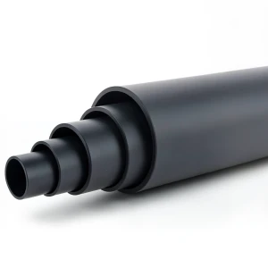 HDPE Polyethylene Pipe Nominal Pressure 12.5 Bar PE 100 450 mm SDR 11 Black