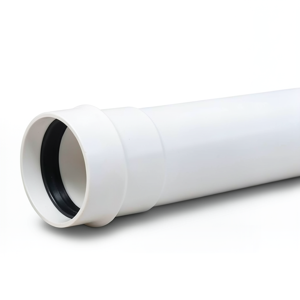 مواسير UPVC ضغط 16 بار كلاس 5، مقاس 40 مم، سماكة 3.0 مم، لون أبيض
