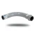 UPVC Elbow Long Radius 45° 315 mm Diameter Gray Color | SAPPCO - Image 1