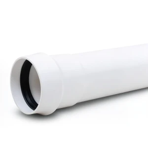 UPVC Plastic Pipes 16-Bar Pressure 63 mm Size 4.7 mm Thickness White
