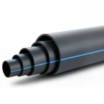 HDPE Polyethylene Pipe PN 15.6 Bar PE 100 OD 280 mm SDR 9 Black