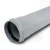 UPVC Pipe PN 10 Bar Class 4, 90 mm OD, 4.3 mm Thickness, Grey - Image 1