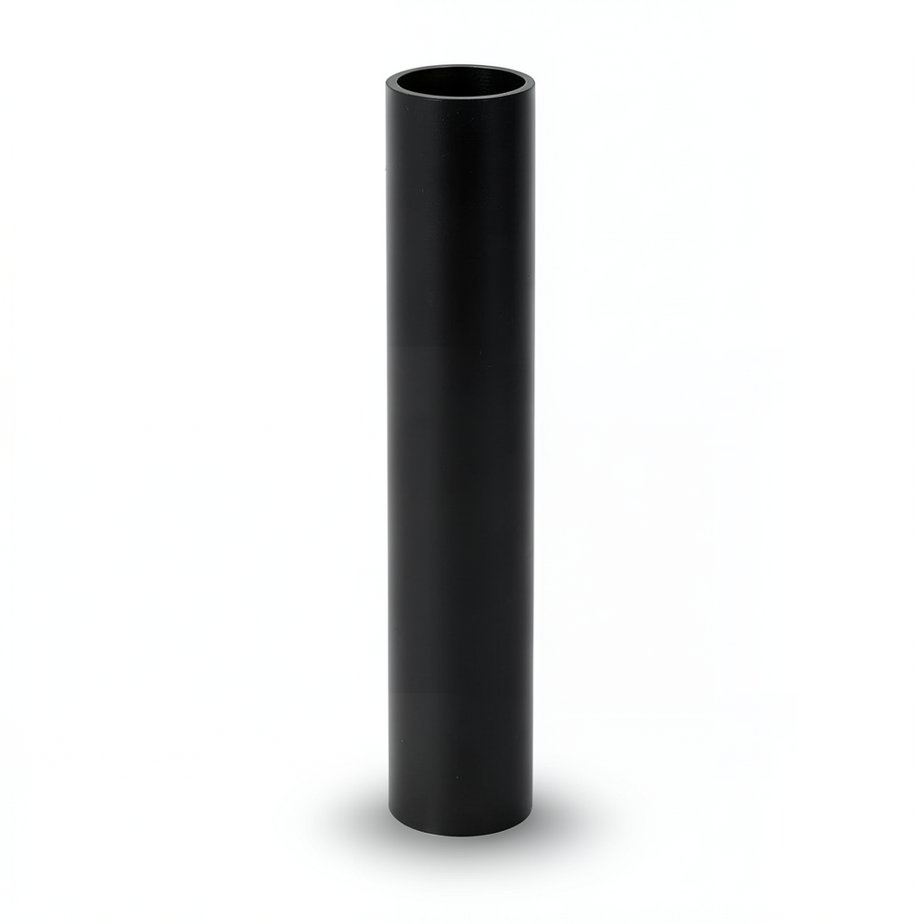 أنابيب بلاستيك HDPE ضغط 16 بار PE 100 مقاس 16 مم سمك 1.9 مم لون أسود