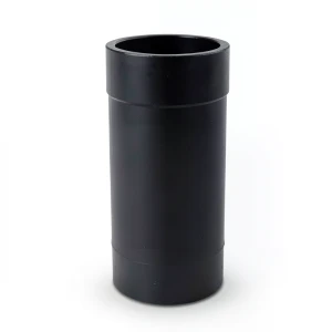 أنابيب HDPE ضغط 4 بار PE 100 مقاس 200 ملم سماكة 5.5 ملم لون أسود