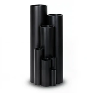 HDPE Pipe Pressure 4 Bar PE 100 Size 250 mm Thickness 7.0 mm Black