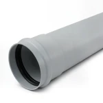 UPVC Pipe Thickness 9.6 mm, Outside Diameter 200 mm, PN 10 Bar Class 4, Grey Color