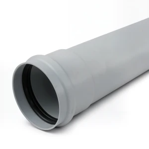 UPVC Pipe Thickness 9.6 mm, Outside Diameter 200 mm, PN 10 Bar Class 4, Grey Color