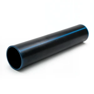 High Density Polyethylene Pipe PE 100 Size 280 mm Thickness 9.6 mm Black