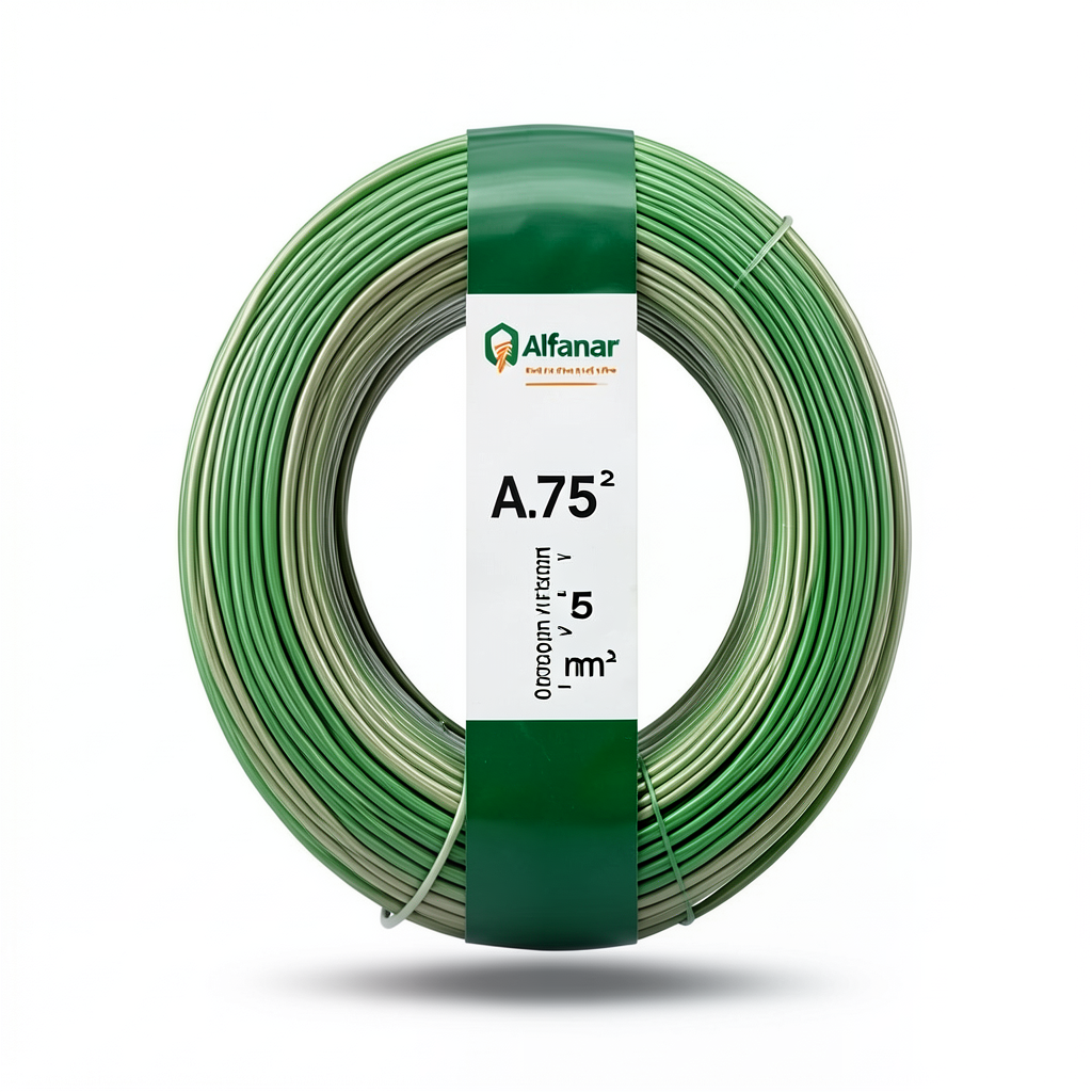 Alfanar 0.75sq mm Wire 300/500V Flexible Copper Conductor PVC Insulation 300ft | Al Fanar