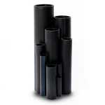 مواسير HDPE ضغط 4 بار PE 100 مقاس 400 ملم سماكة 10.9 ملم لون اسود