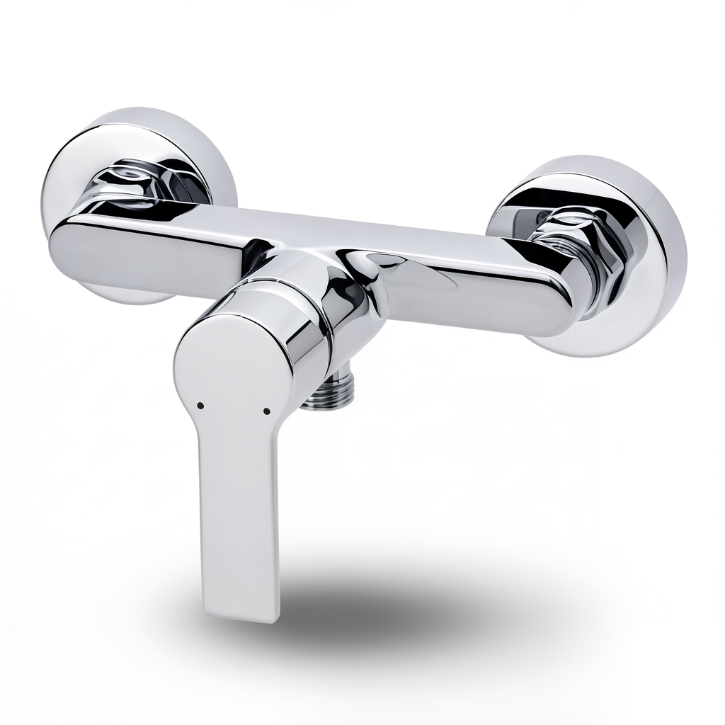 Shower Mixer Weight 1.75 kg Chrome Color