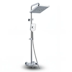 Shower Column Brass 12×16×25 cm, Chrome