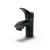 Modern Bath Washbasin Tap Matte Black Color - Image 1