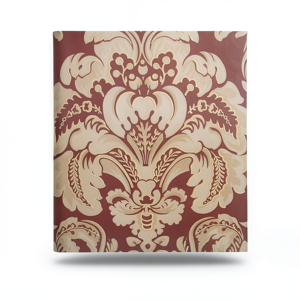 Wallpaper Ducali Design Beige with Red, 10 m², Made in Russia | Ducali