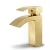 Modern Bath Washbasin Tap 19 cm, Gold Color - Image 1
