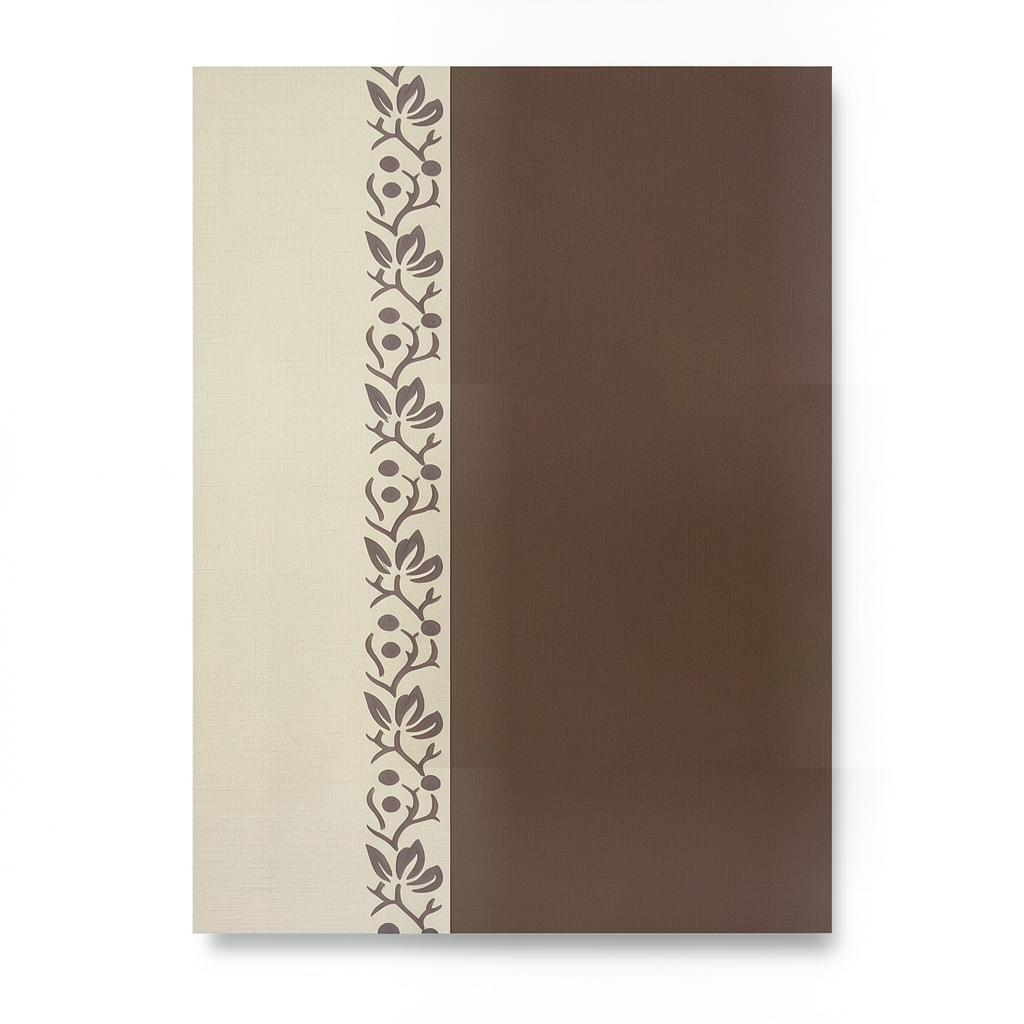 Russian Wallpaper Ducali Design Size 10 m² Brown with Beige Color | YT-78940914
