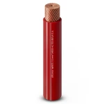 سلك كهرباء مرن نحاس عزل PVC مقاس 150 mm2 450/750 فولت، لون أحمر | شركة الفنار