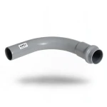 UPVC Elbow Long Radius 90° Outside Diameter 140 mm Gray Color | SAPPCO