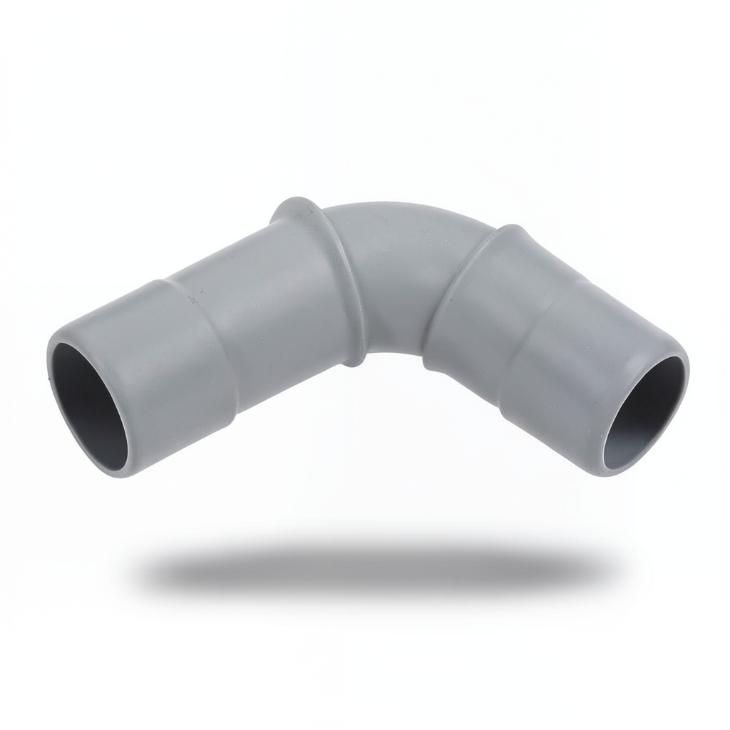 UPVC Elbow Long Radius 90° Outside Diameter 250 mm Gray Color | SAPPCO
