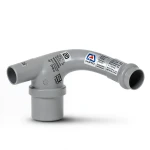 UPVC Elbow Long Radius 45° Outside Diameter 63 mm Gray Color | SAPPCO
