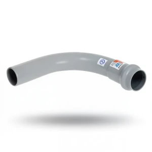 UPVC Elbow Long Radius 45° Outside Diameter 75 mm Gray Color | SAPPCO