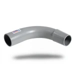 UPVC Elbow Long Radius 45° Outside Diameter 90 mm Gray Color | SAPPCO