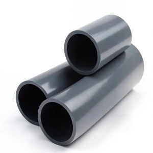 أنابيب بلاستيك UPVC كلاس 7 مقاس 3/4 إنش سماكة 4.5 ملم لون رمادي غامق