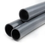 UPVC Plastic Pipe Class 7 Size 1 inch Thickness 5.2 mm Dark Gray