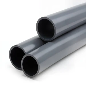 أنابيب بلاستيك UPVC كلاس 7 مقاس 1 إنش سمك 5.2 ملم لون رمادي غامق