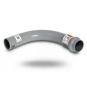 UPVC Elbow Long Radius 45° 160 mm Outside Diameter Gray | SAPPCO