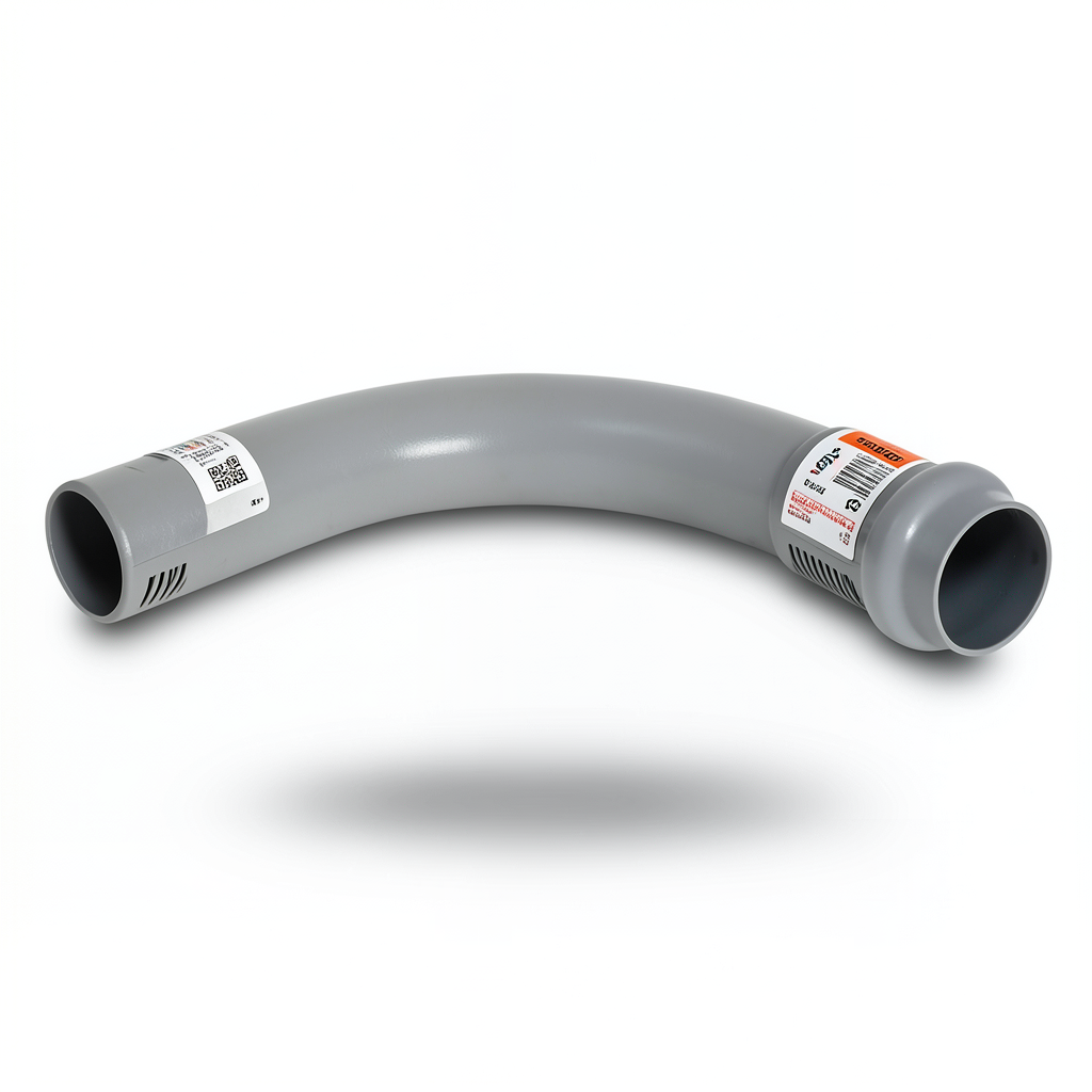 UPVC Elbow Long Radius 45° 160 mm Outside Diameter Gray | SAPPCO