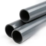 أنابيب بلاستيك UPVC كلاس 7 مقاس 3/8 إنش سماكة 3.8 مم لون رمادي غامق