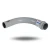 UPVC Elbow Long Radius 45° Outside Diameter 280 mm Gray Color | SAPPCO - Image 1