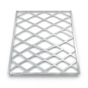 Aluminum Expanded Metal Mesh Thickness 2.3 mm Width 1.22 M Length 1 M