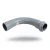 UPVC Elbow Long Radius 45° 315 mm Diameter Gray Color | SAPPCO - Image 1
