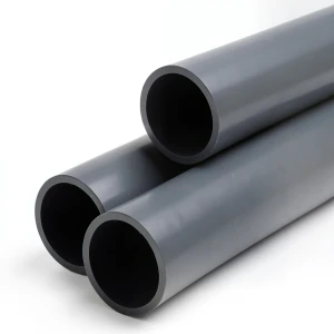 انابيب بلاستيك UPVC كلاس 7 مقاس 2 إنش سماكة 6.3 ملم لون رمادي غامق