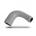 UPVC Elbow Long Radius 22.5° Outside Diameter 75 mm Gray | SAPPCO