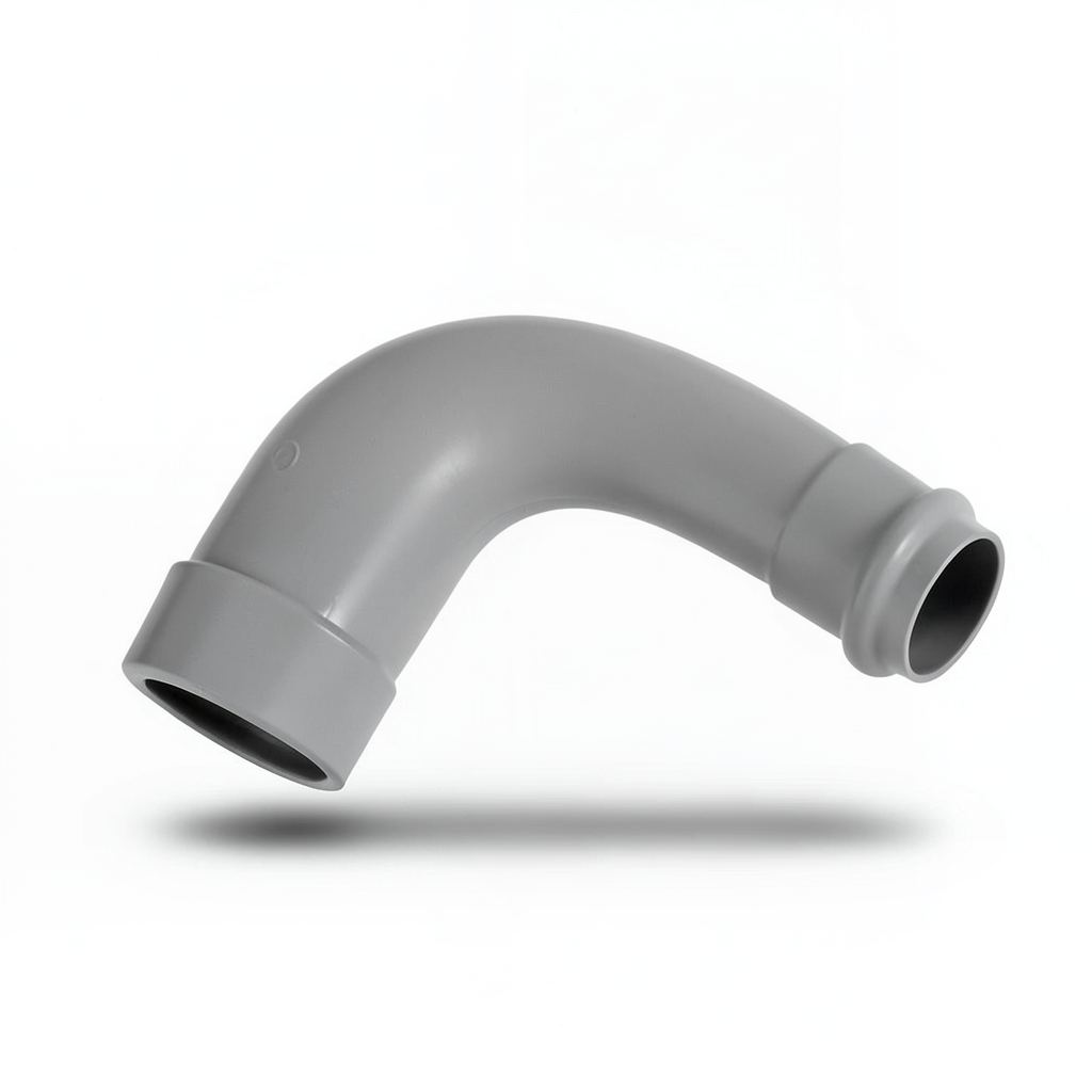 UPVC Elbow Long Radius 22.5° Outside Diameter 75 mm Gray | SAPPCO