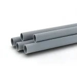 أنابيب بلاستيك UPVC كهربائية EPC 40 مقاس 3/4 إنش سماكة 3.38 مم لون رمادي