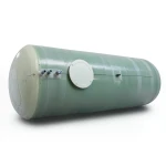 Water Tank Al-Kawthar Horizontal Fiber Glass 8000 Liter Capacity Diameter 150 cm
