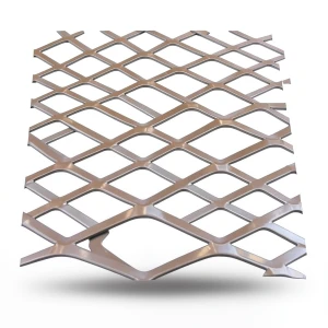 Aluminum Expanded Metal Mesh Thickness 2.3 mm Width 1.22 m Length 6 m