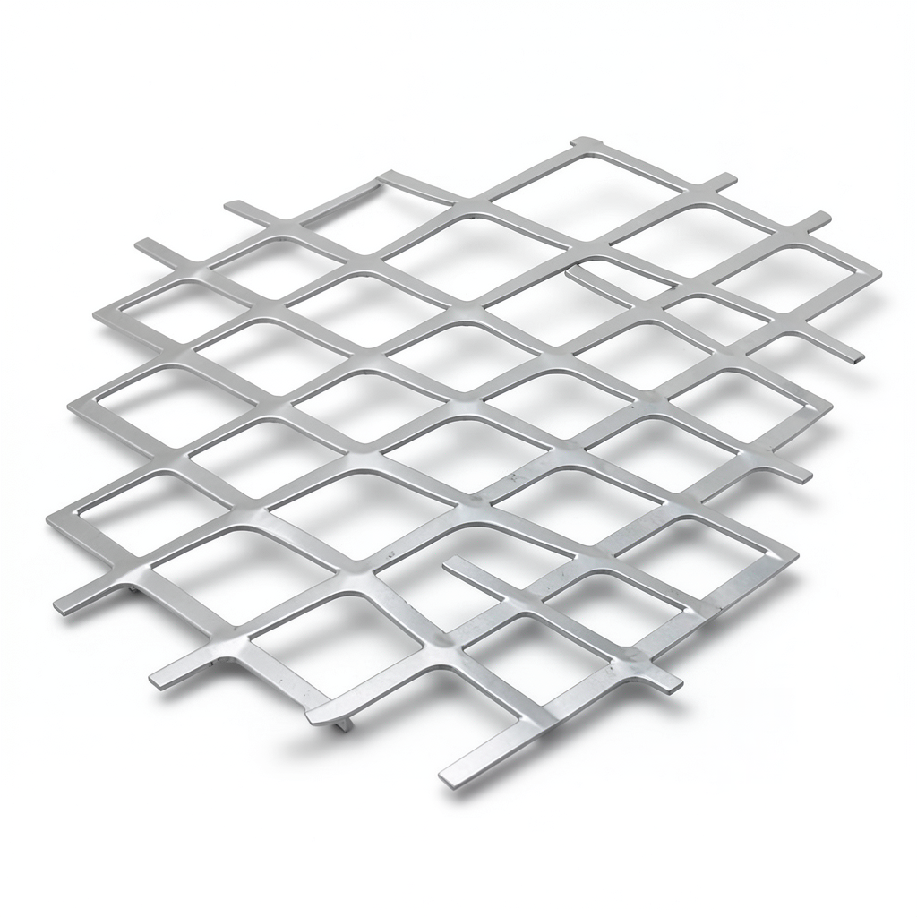 Aluminum Expanded Metal Mesh Thickness 2.3 mm Width 1.22 m Length 7 m