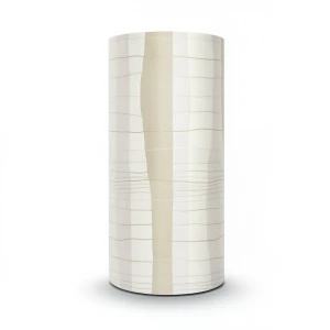 Italian Wallpaper Beige Color Modern Design, Size 10m x 1.06m