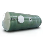 Water Tank Al-Kawthar Horizontal Fiber Glass 13000 Liter Capacity, Diameter 180 cm