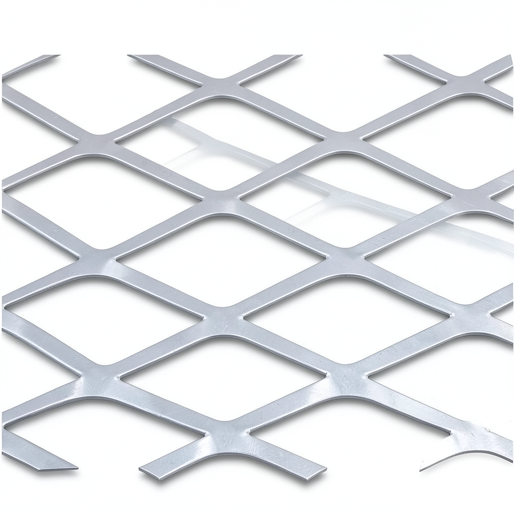Aluminum Expanded Metal Mesh Thickness 2.7 mm Width 1.22 M Length 5 M