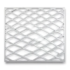 Aluminum Expanded Metal Mesh Thickness 2.7 mm Width 1.22 m Length 7 m