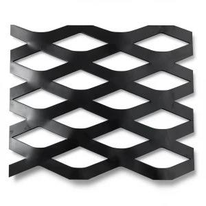 Hot Rolled Black Steel Expanded Metal Mesh Thickness 3.8 mm Width 1.22 m Length 7 m