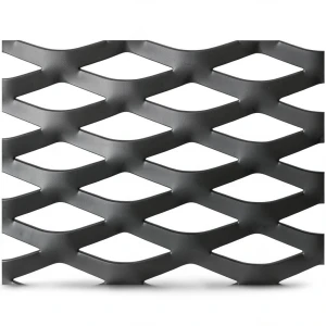 Hot Rolled (Black) Steel Expanded Metal Mesh Thickness 4.8 mm Width 1.22 m Length 1 m