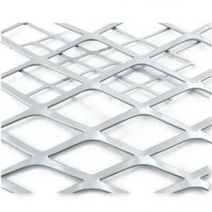 Aluminum Expanded Metal Mesh Thickness 2.8 mm Width 1.22 m Length 2 m
