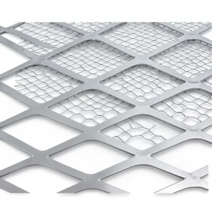 Aluminum Expanded Metal Mesh Thickness 2.8 mm Width 1.22 m Length 3 m